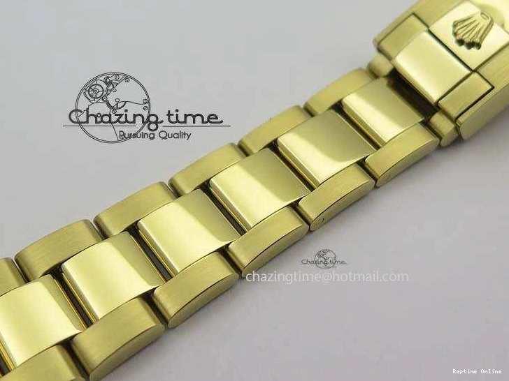 0414 GMT-Master II 116759 YG Bp-Maker Blue Ruby Crystal Bezel Black Dial On YG Bracelet A NewStyle 3775